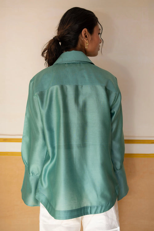 Aqua Green Mia Shirt
