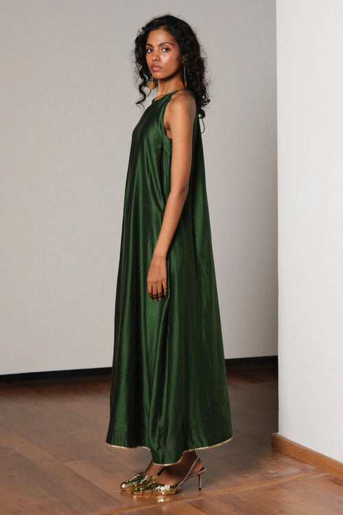 Vriksh Silk Gown