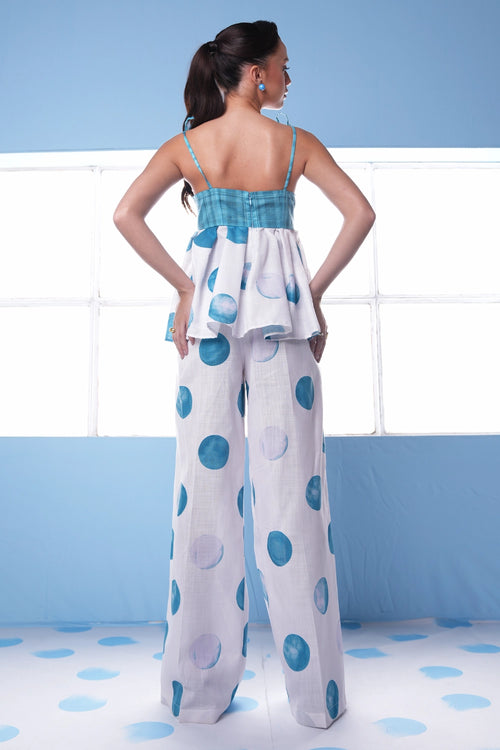 Celia Peplum Top with Pants