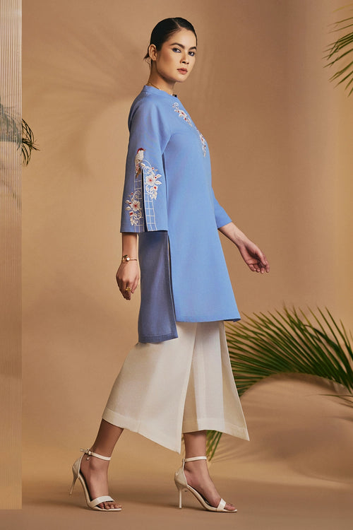 Blue Bird Escape Tunic