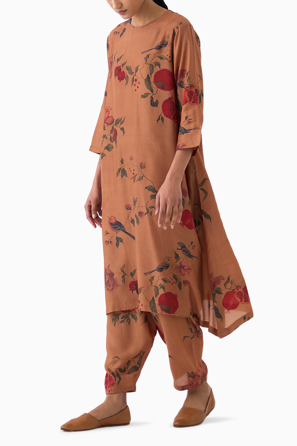 Bloome Old Rose Kurta Set