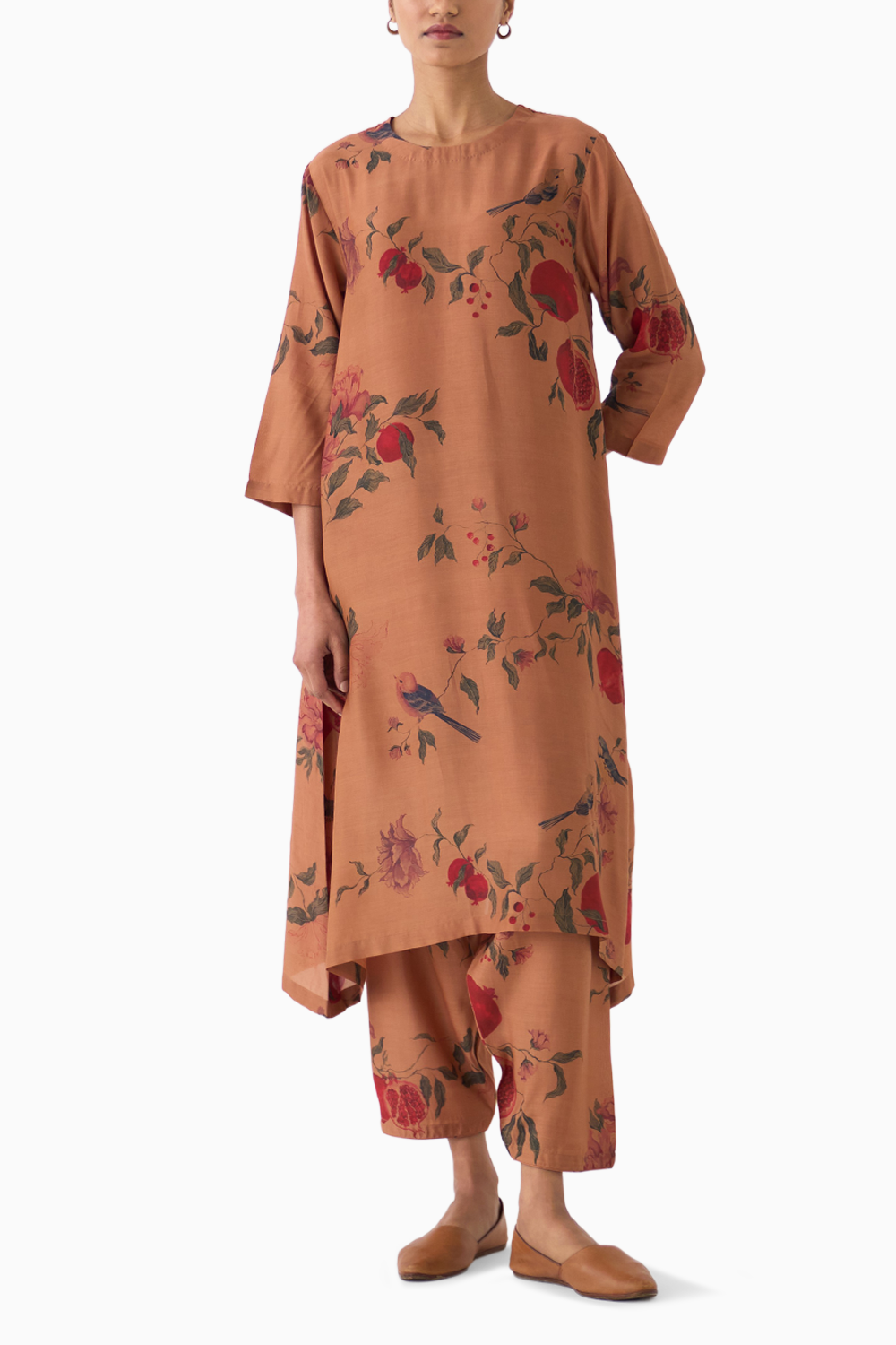 Bloome Old Rose Kurta Set