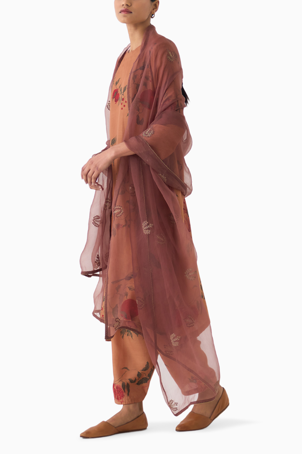 Bloome Old Rose Kurta Set