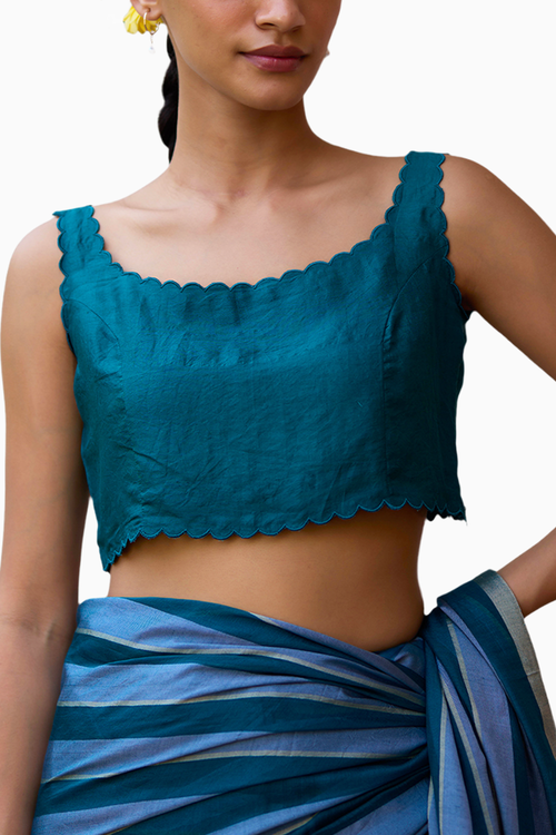Horizon Blue Blouse