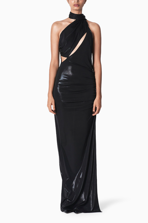 Slee Black Sari