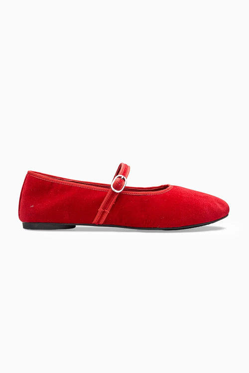 Velveteen Red Ballerina