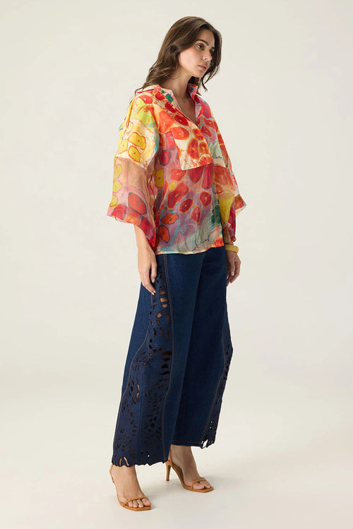 Multicolor Bellamy Shirt With Bex Jeans