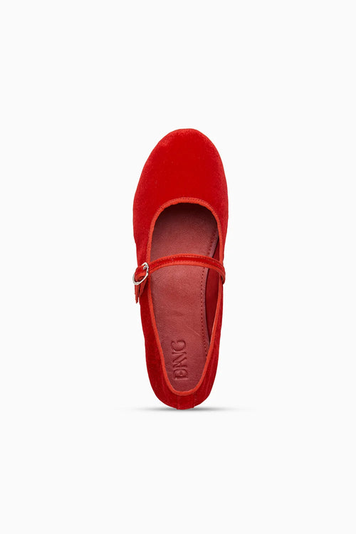 Velveteen Red Ballerina
