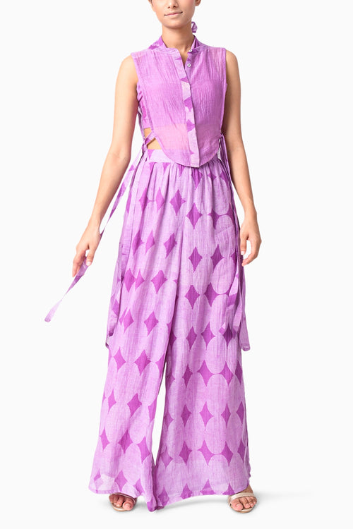 Plum Yoke Shima Tama Co-ord Set