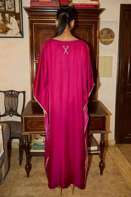 Monkey Mania Pink Kaftan