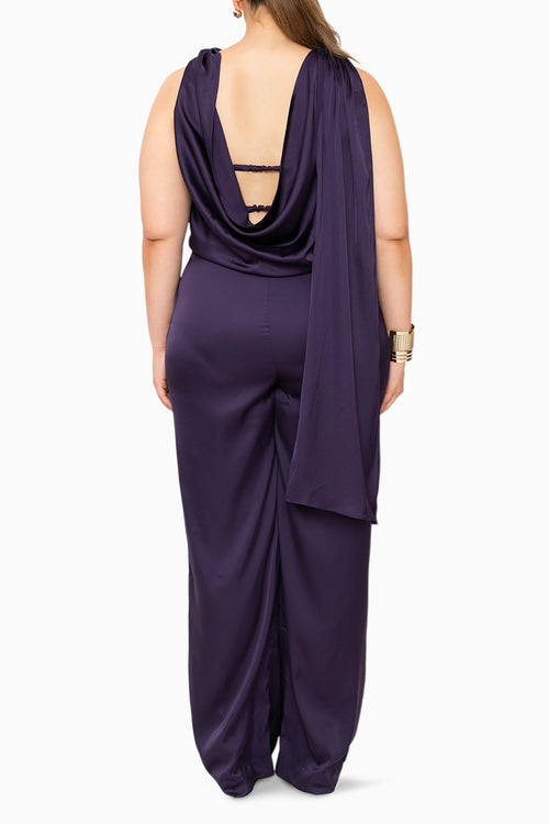 Pasque Purple Jumpsuit