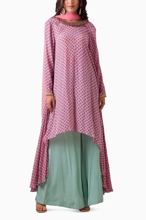 Pista Godet Tunic Set