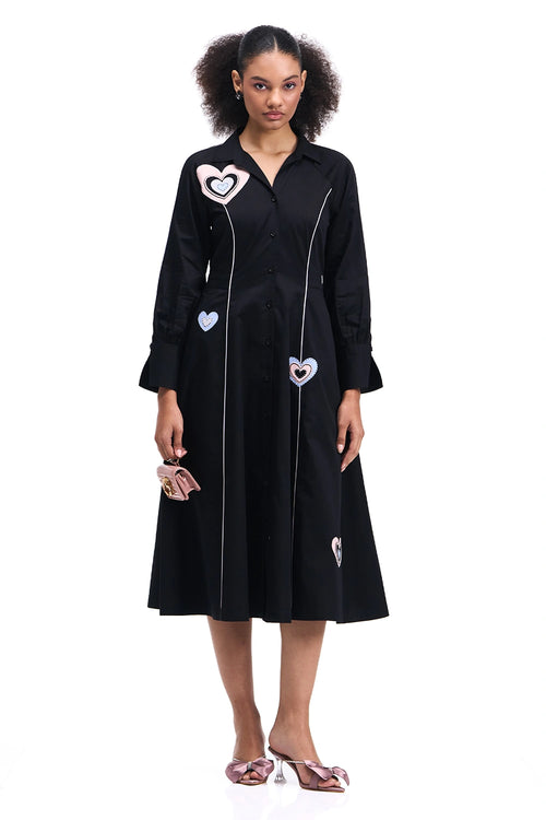 Dancinghearts Black Dress