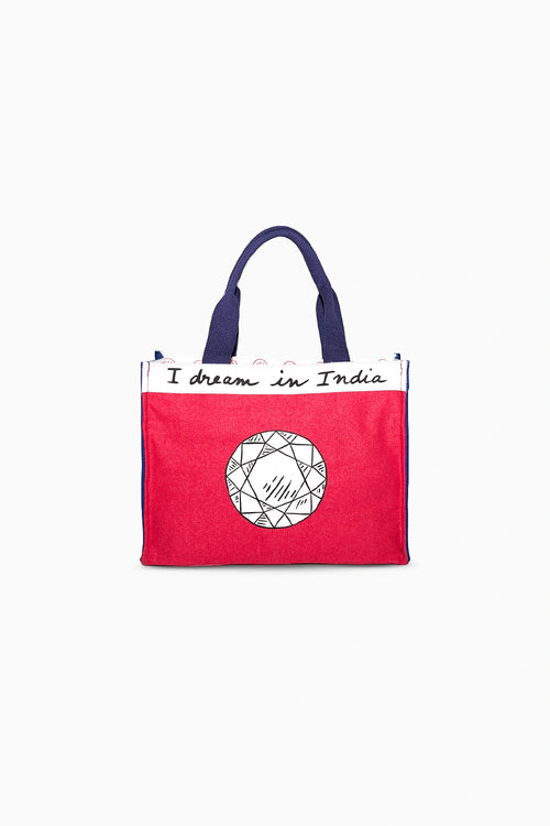 The Hot Pink Gem Tote