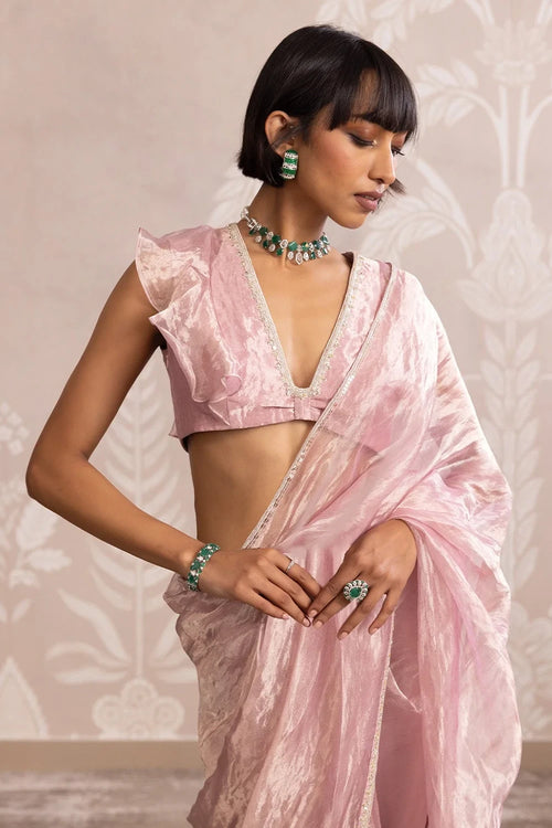 Quartz Saree Set