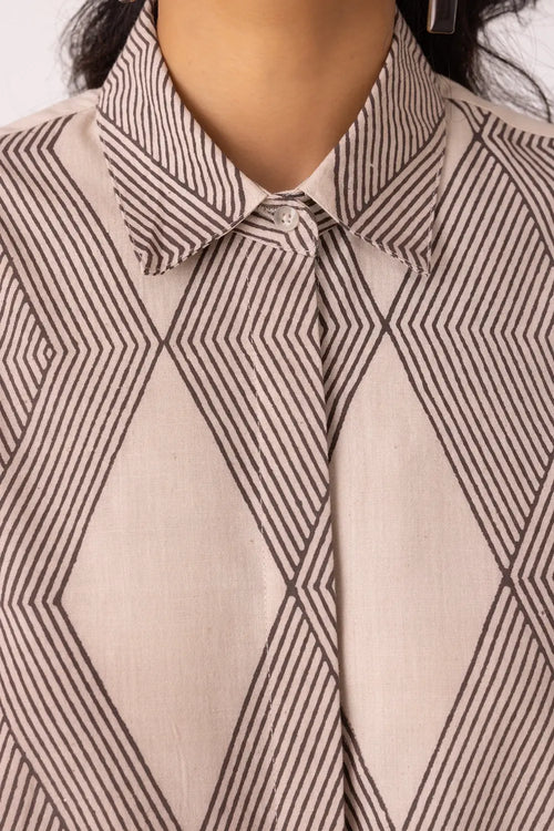 Tess Hand Printed Shirt