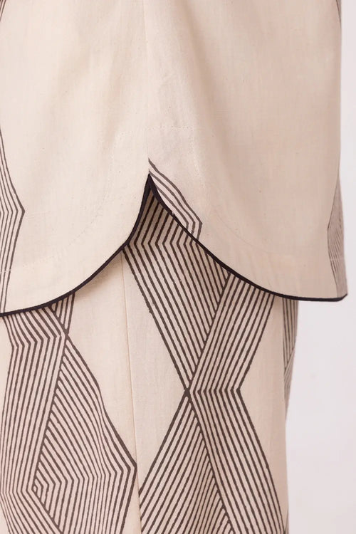 Tess Hand Printed Shirt