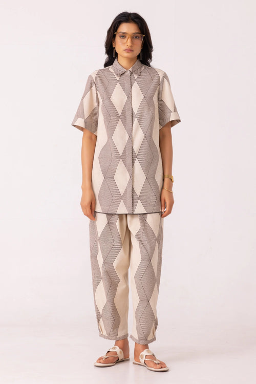 Tess Hand Printed Shirt