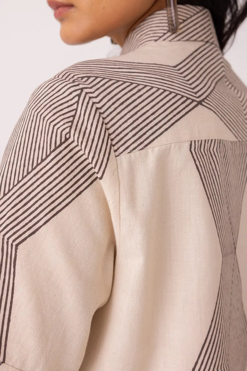 Tess Hand Printed Shirt