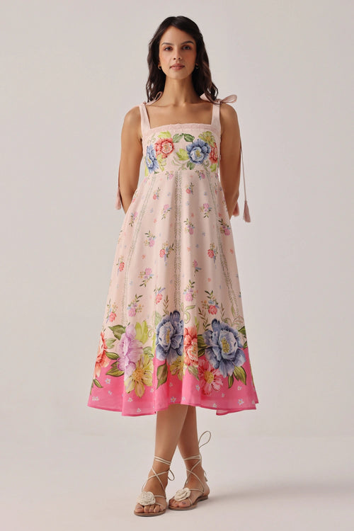 Bloom Isles Nora Midi Dress