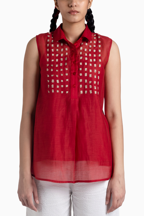 Heba Red Top