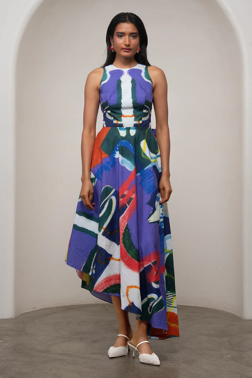Varen Tie-Up Dress