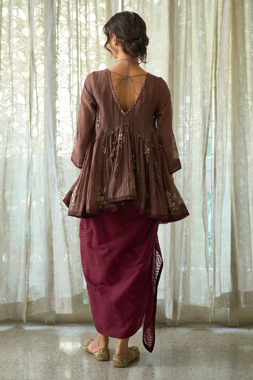 Hiral Top and Rupa Skirt with Tavi Scarf