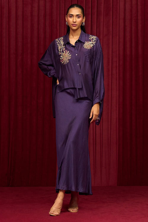 Symphony Shirt Skirt Set