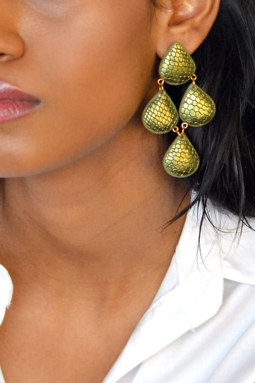 Green Dew danglers