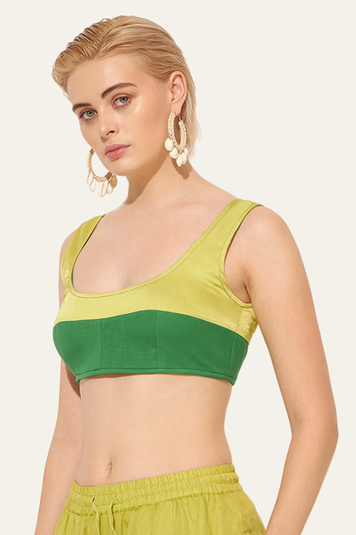 Lime Green Lumen Bralette