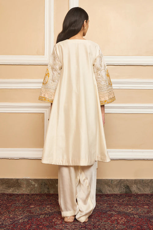 Mohsina Daisy Ivory Chauga with Salwar