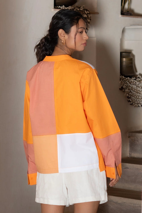 Orange Olivia Shirt
