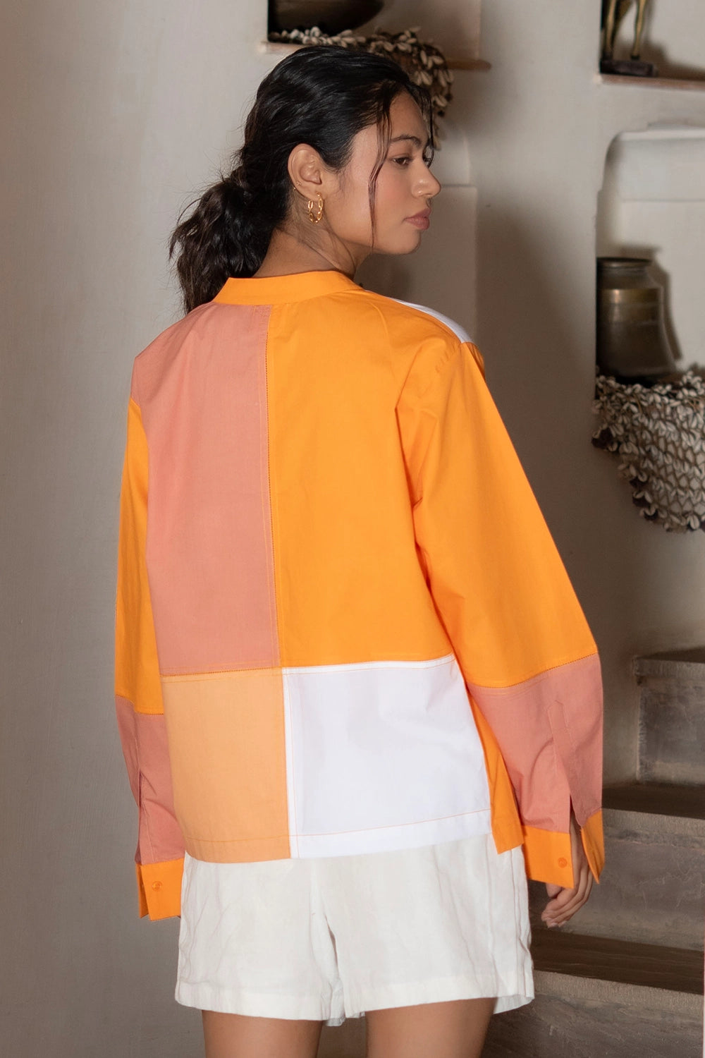Orange Olivia Shirt