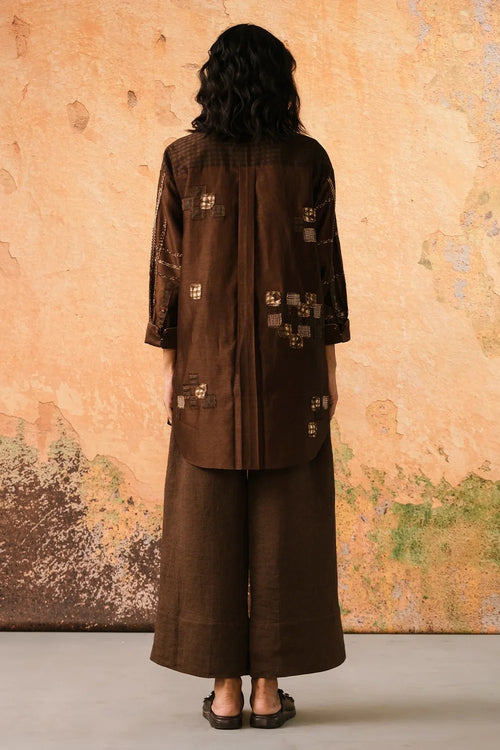 Cognac Mirage Co-ord Set