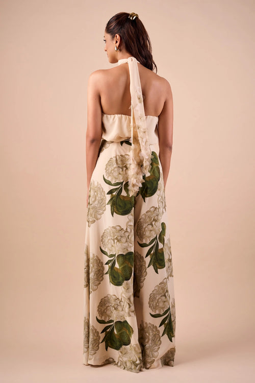 Light Hue Crepe Jumpsuit