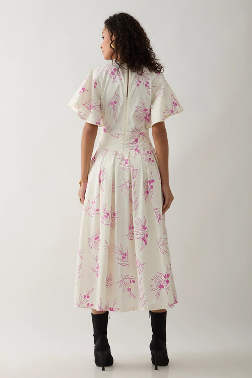 Nerul Off White Dress