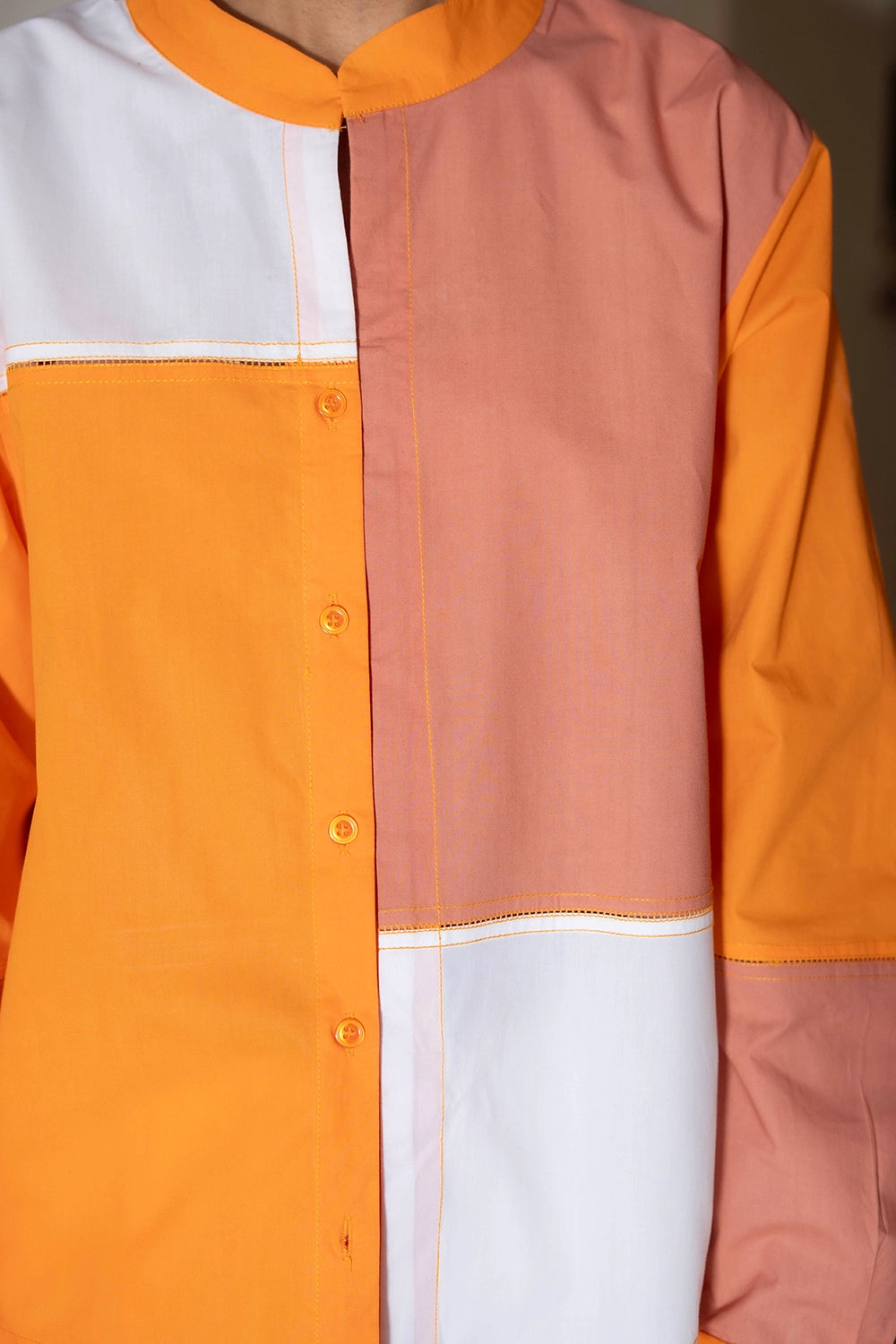 Orange Olivia Shirt
