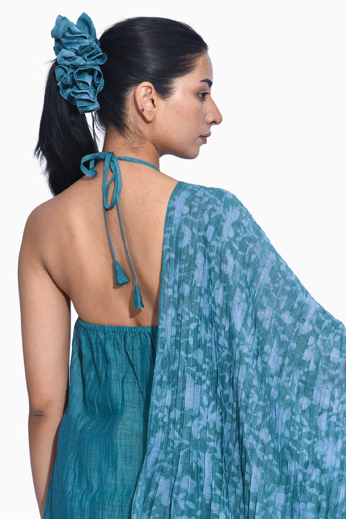 Blue Mori Halter Set