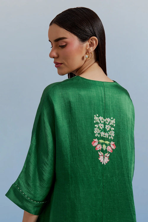 Green Amore Kurta Set