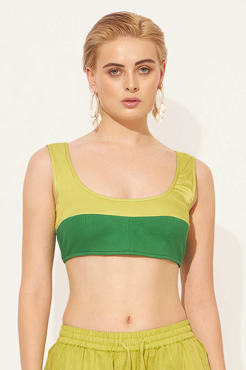 Lime Green Lumen Bralette