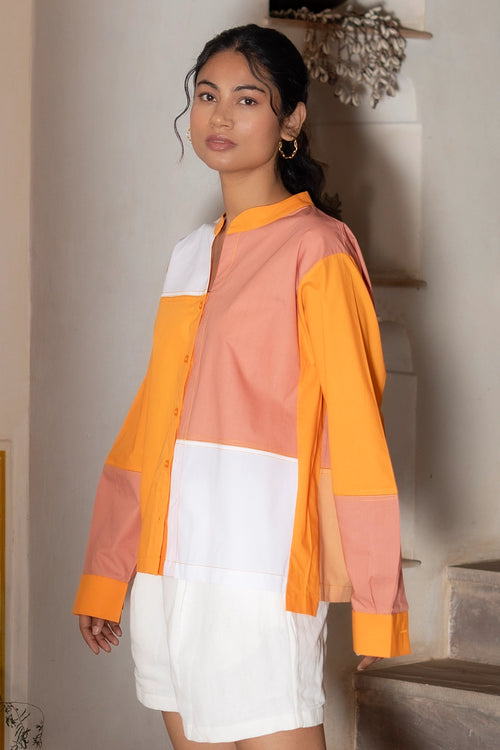 Orange Olivia Shirt