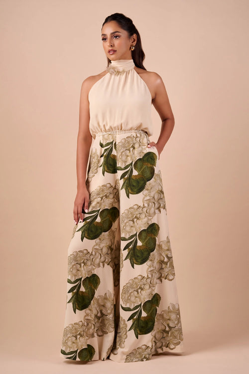 Light Hue Crepe Jumpsuit