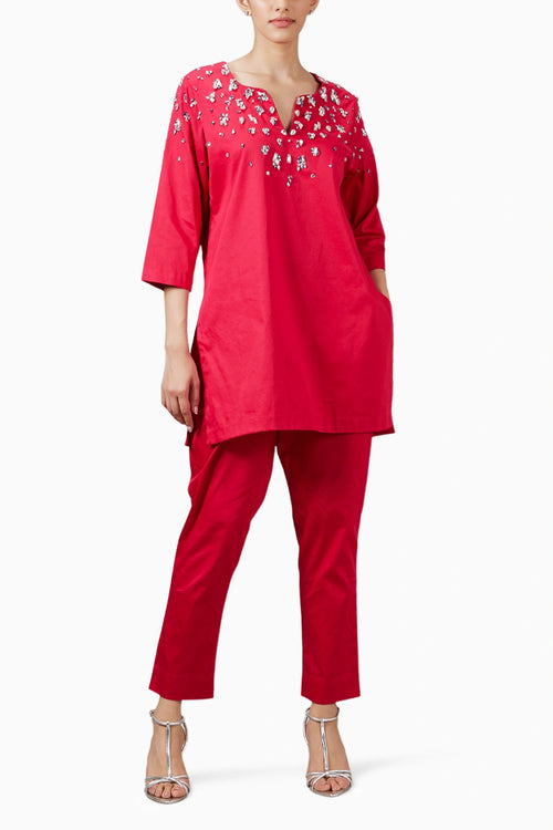Roseberry Swarovski Kurta Set