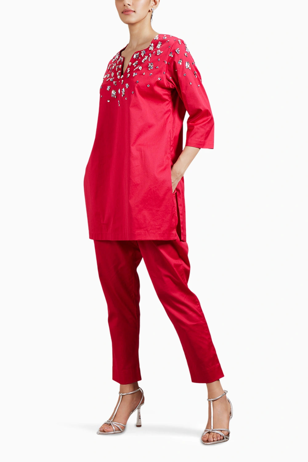 Roseberry Swarovski Kurta Set