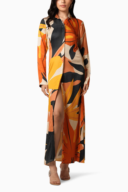Luna Fitted Maxi Dress
