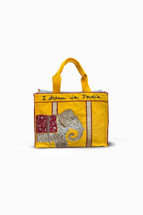 Tumeric Yellow Tara Tote Bag