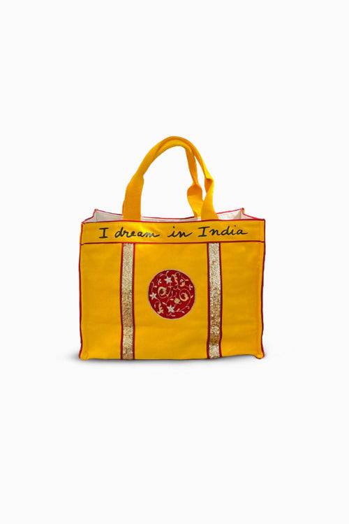 Tumeric Yellow Tara Tote Bag
