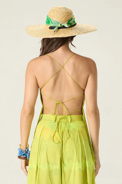 Lime Green Raven Blouse