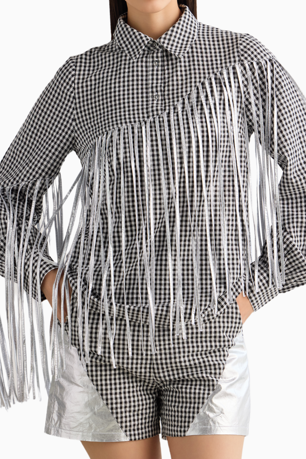 Black Check Shirt