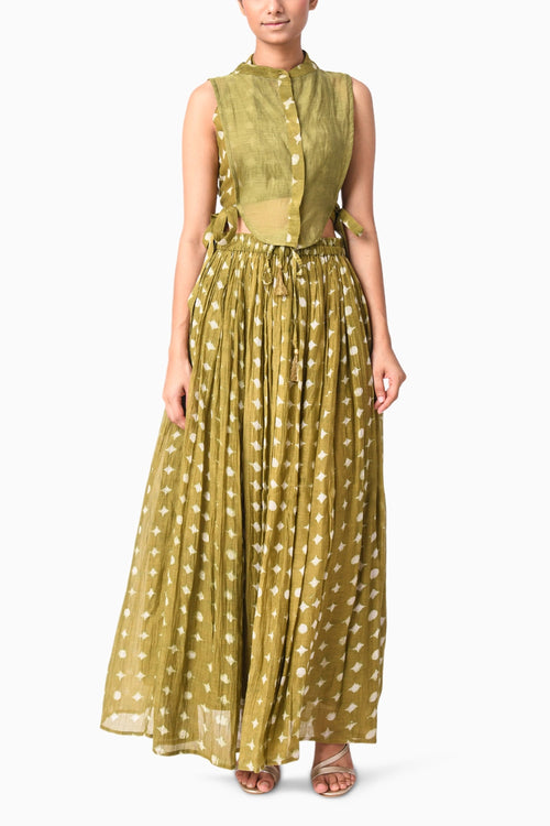 Heena Yoke Shima Tama Co-ord Set